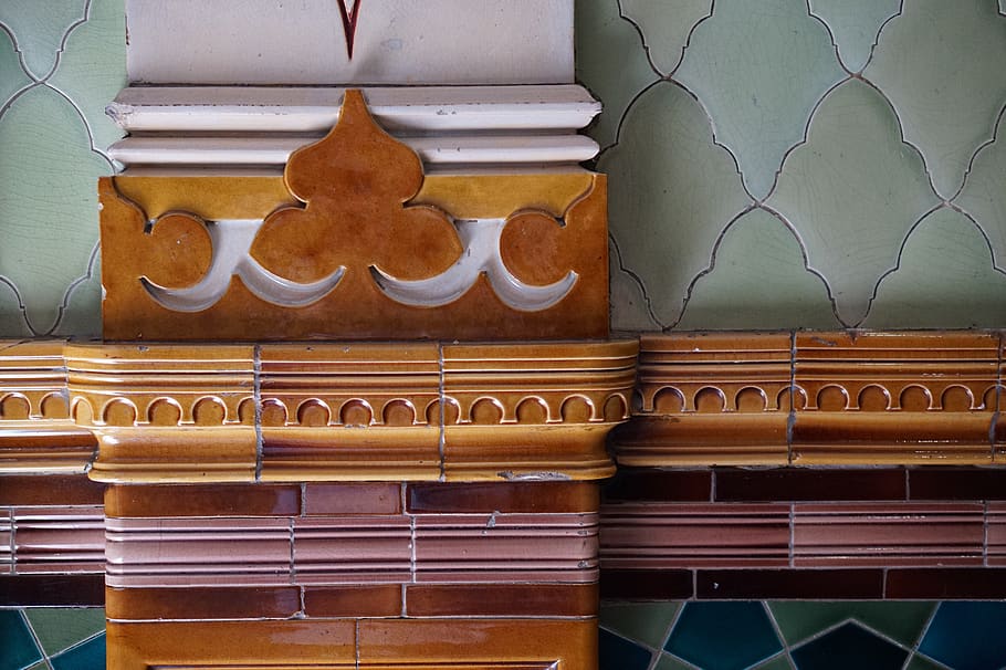 tiles, wall, pattern, design, texture, interior, surface, ceramic HD wallpaper