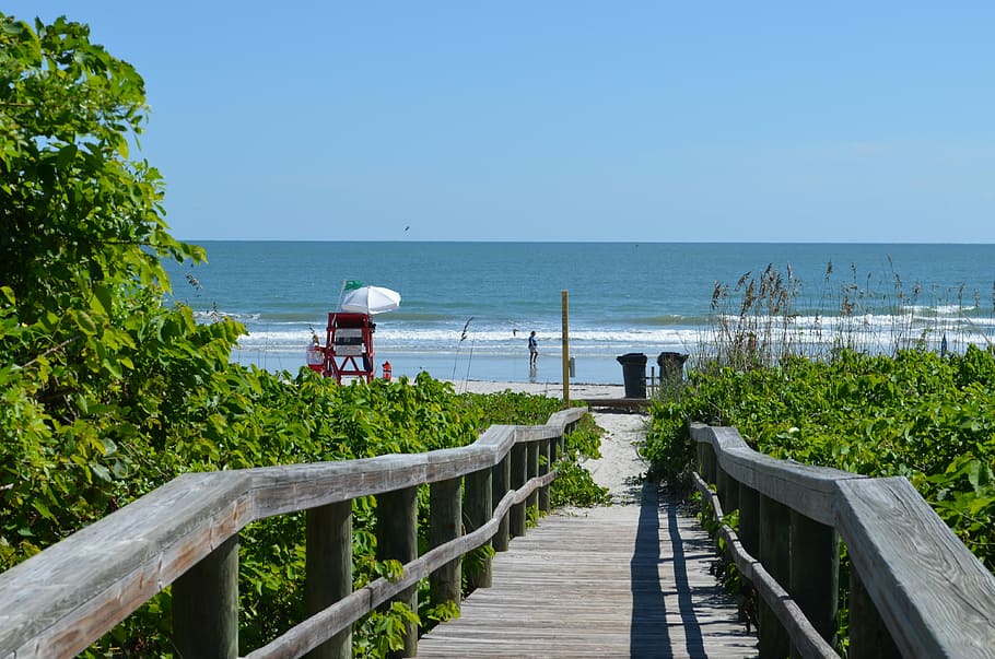 Florida, Beach, Sea, Ocean, florida beach, sky, water, sand HD wallpaper