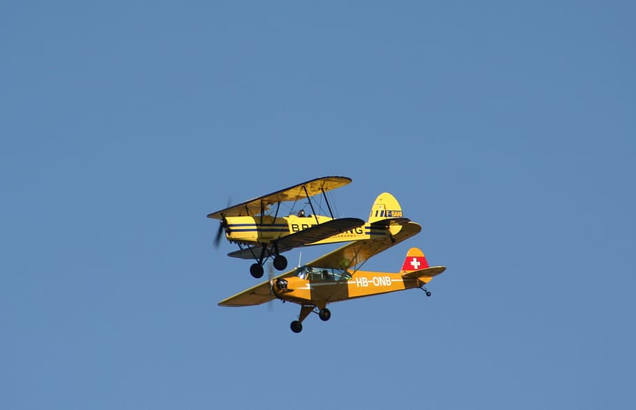 Aircraft, Flight, Wings, Clouds, sky, blue, flying, outdoors HD wallpaper