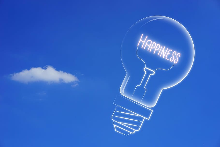 happiness illustration, cheerful, idea, enlightenment, incidence, HD wallpaper