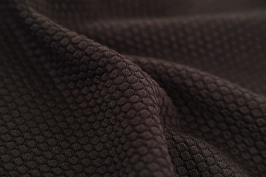 closeup photo of brown textile, Fabric, Macro, Detail, pattern HD wallpaper