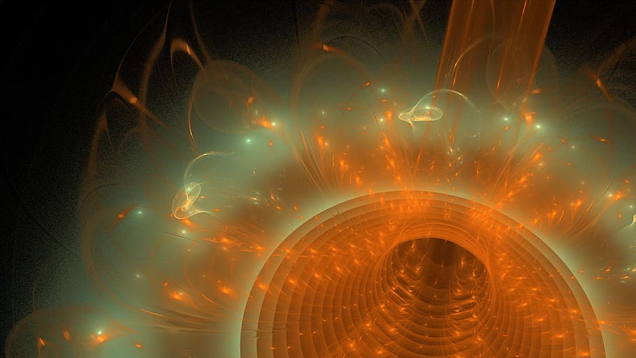 fractal, abstract, design, graphics, mathematics, infinite HD wallpaper