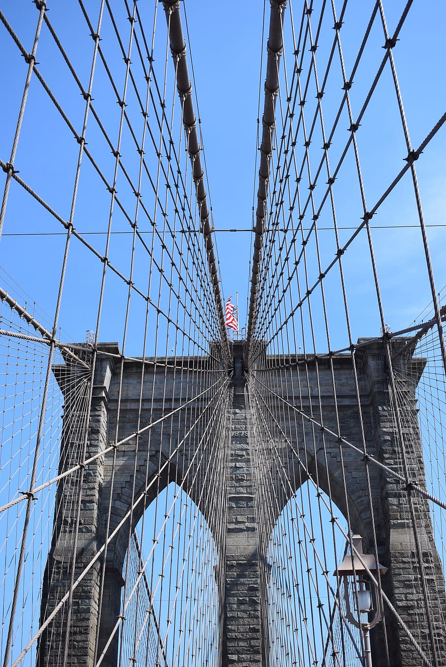 bridge, day, brooklyn, bridge - man made structure, built structure HD wallpaper
