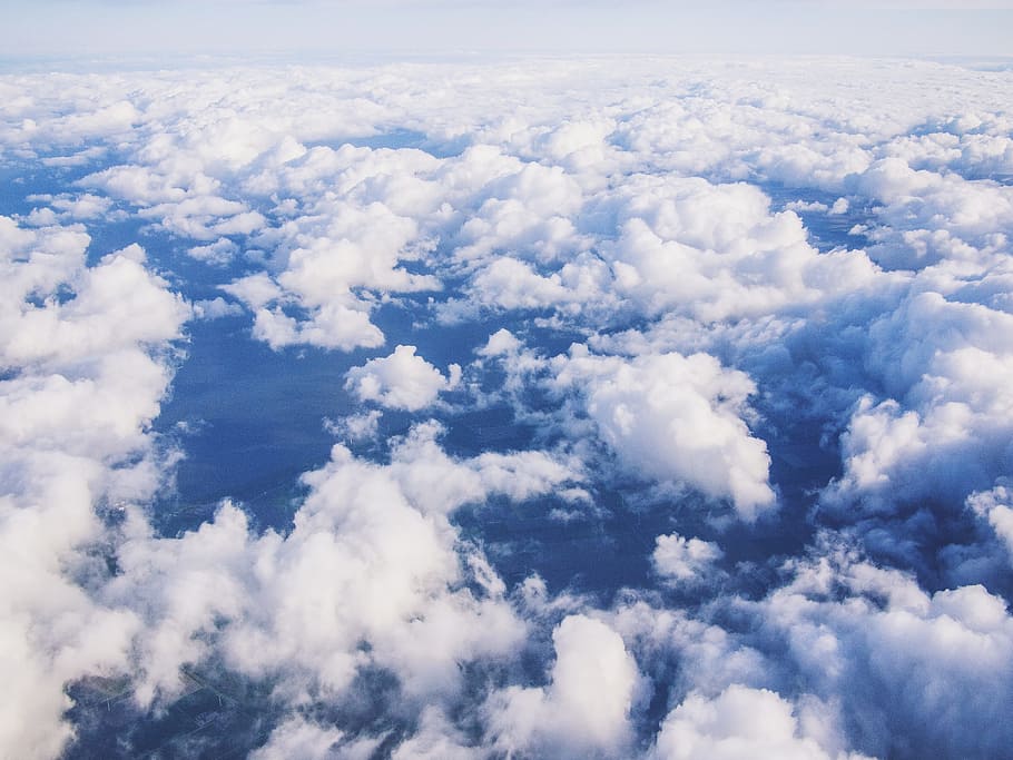 sky, clouds, travel, trip, transportation, weather, air, cloud - sky HD wallpaper