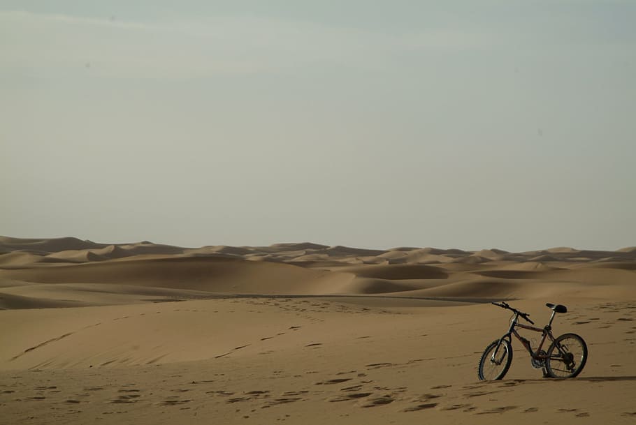 desert, sand, landscape, sky, transportation, scenics - nature HD wallpaper