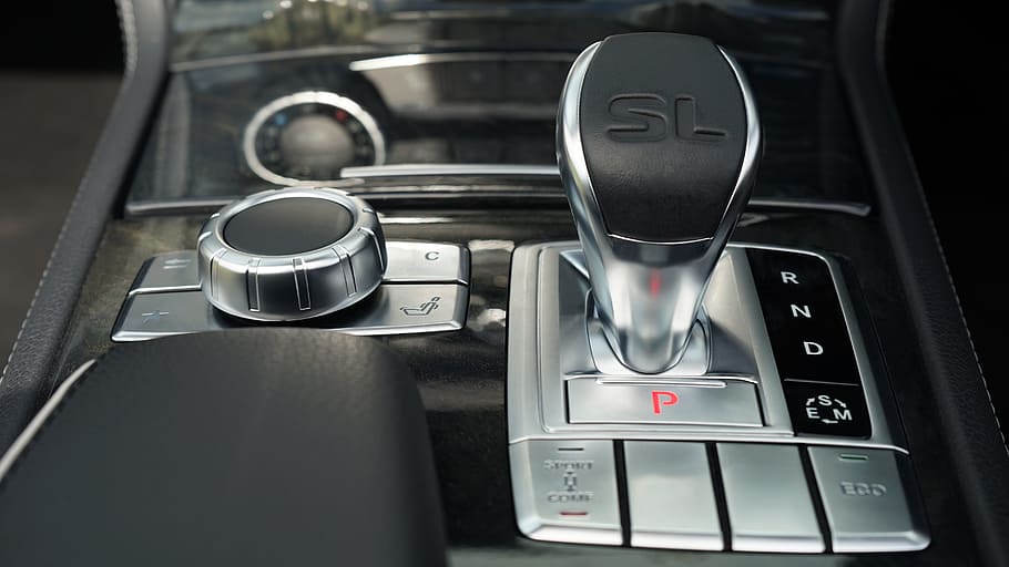 Car, Interior, Dashboard, Leather, control, car interior, shift HD wallpaper