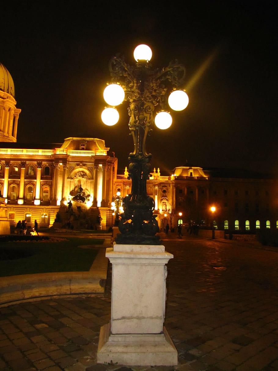 lamp, street lamp, nice, illuminated, night, lighting equipment HD wallpaper