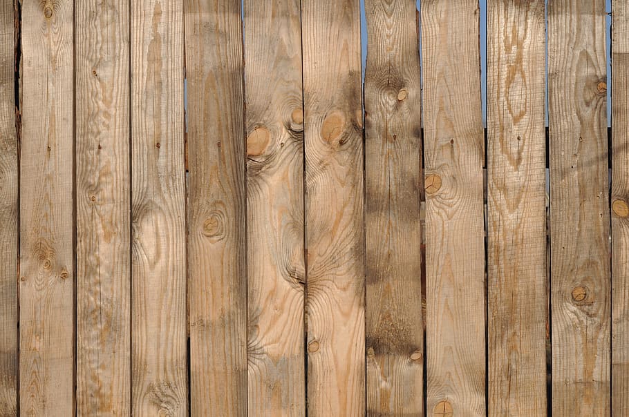 brown wooden parquet floor, fence, texture, lumber, plank, planks, HD wallpaper