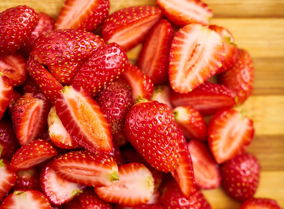 strawberry, fruit, red, passion, macro, beautiful, healthy HD wallpaper