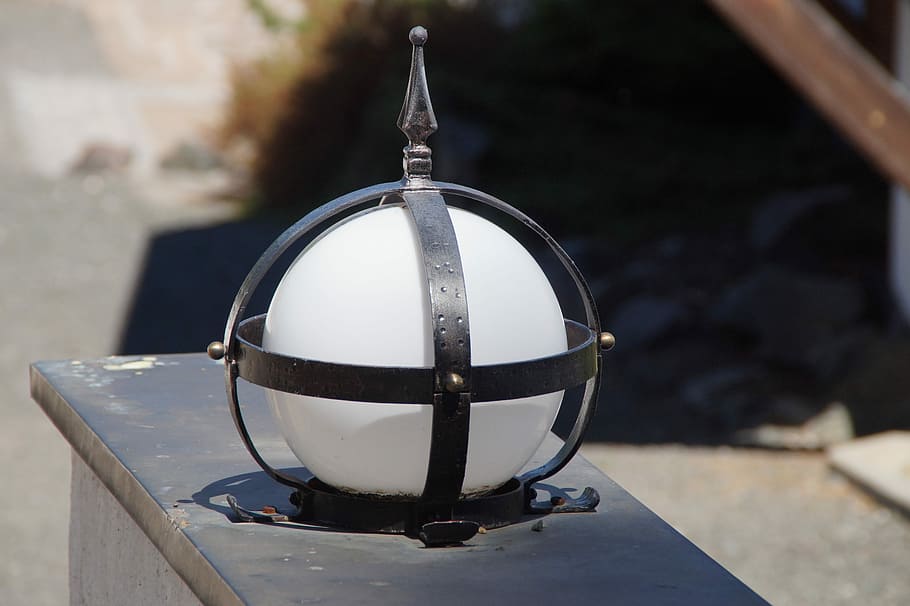 Light, Lamp, Lighting, Lantern, forged, outdoor lighting, iron HD wallpaper