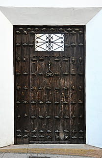 door, wood, architecture, input, facade, house, access, caller HD wallpaper