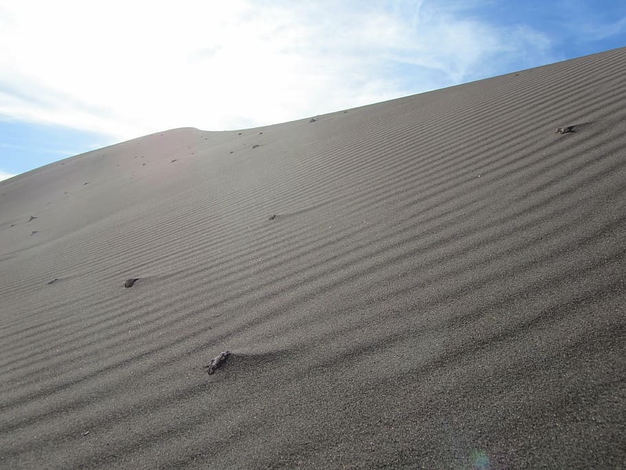 atacama, dune, desert, clouds, sky, sun, sand, dry, hot, chile HD wallpaper