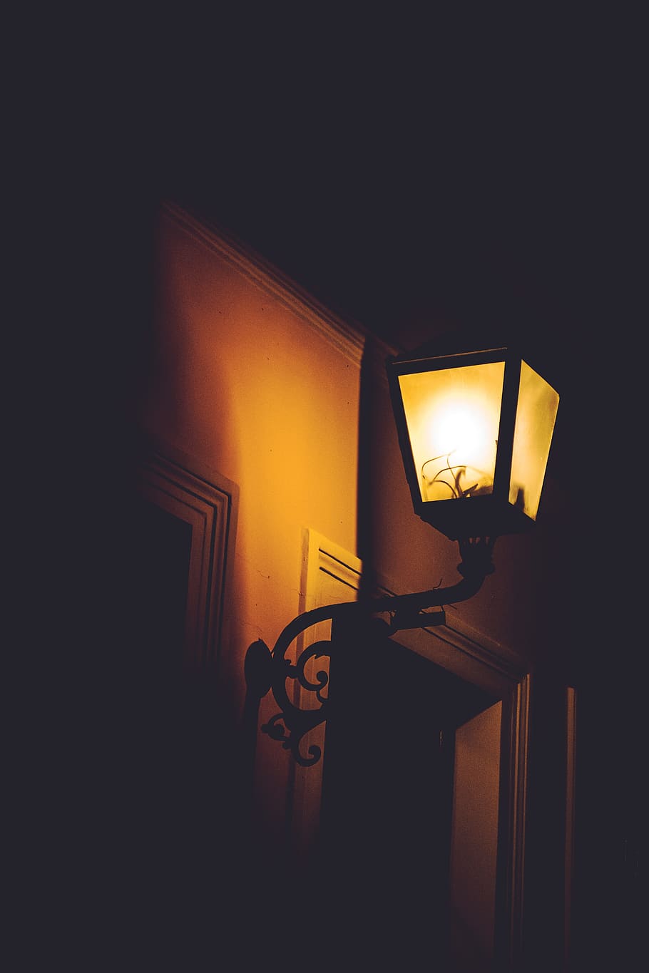 Lights, Night, Shadow, Street, indoors, illuminated, low angle view HD wallpaper