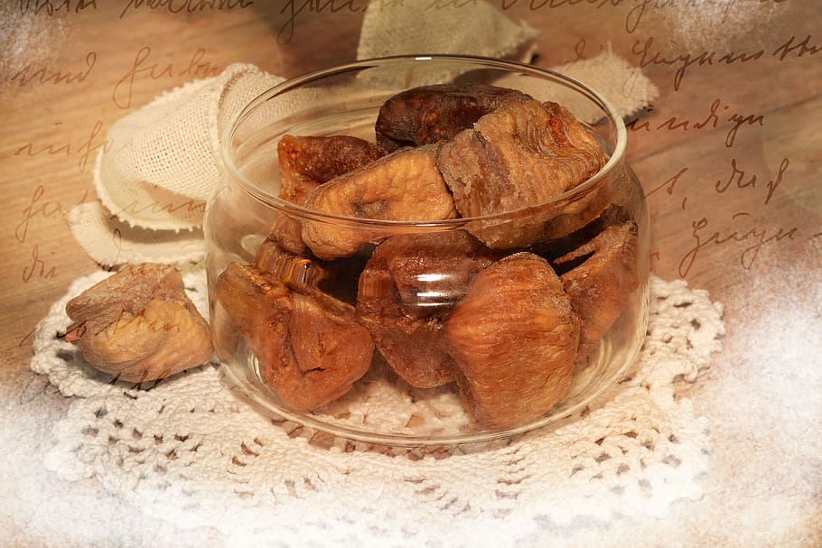 Dried Figs, Healthy, Dried Fruit, sugary, food and drink, indoors
