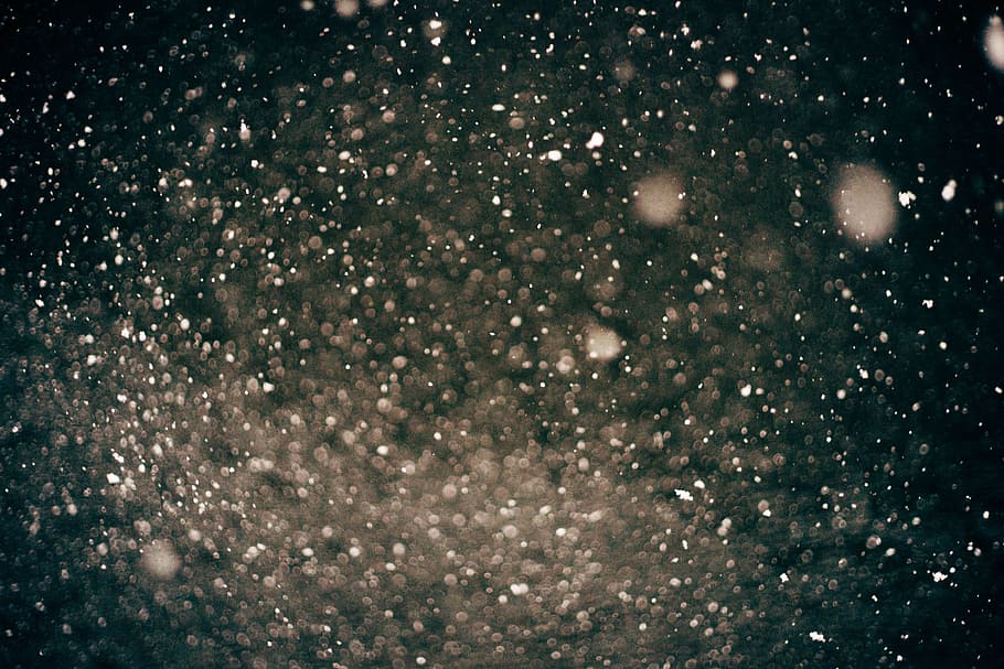 Winter Blizzard, abstract, nature, defocused, backgrounds, shiny HD wallpaper