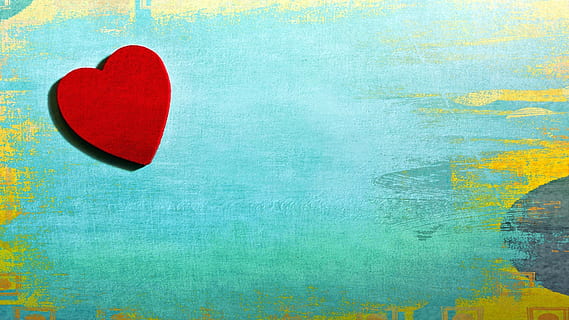 HD wallpaper: valentine's day, love, heart, figure, red, romantic ...