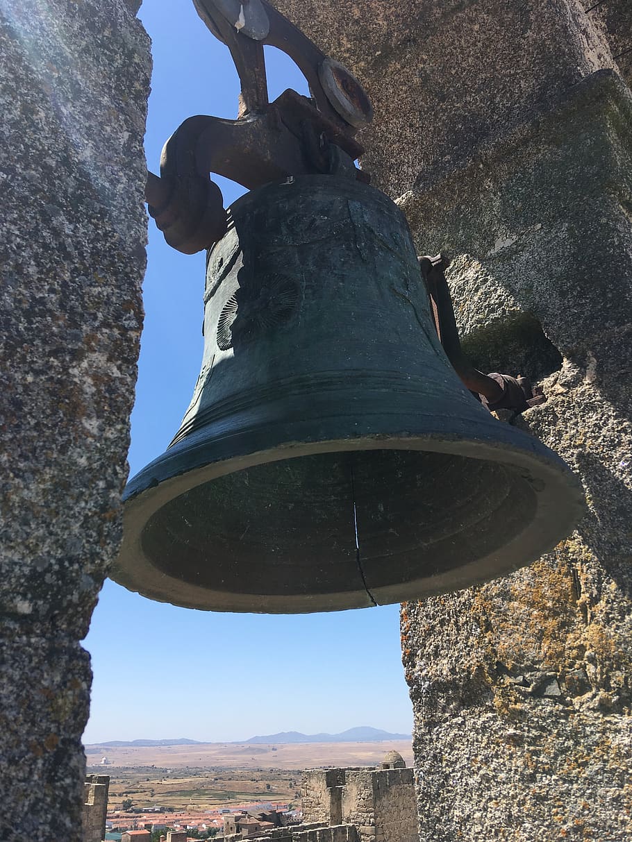 campaign, trujillo, monument, bell, day, nature, low angle view HD wallpaper