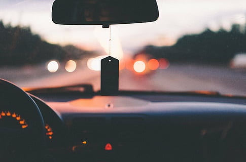car, dashboard, lights, rearview mirror, travel, vehicle, vehicle interior HD wallpaper
