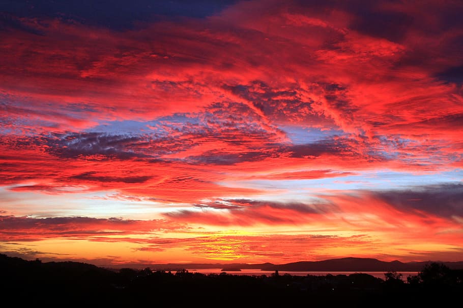 Sunset, Landscape, Nelson Bay, Sky, nature, cloud - Sky, dusk HD wallpaper