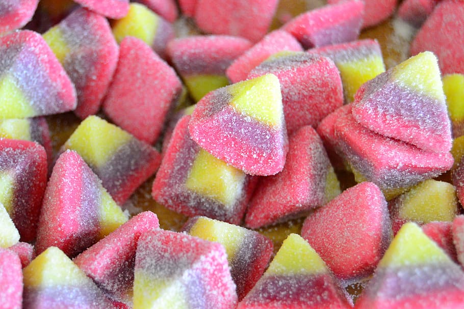 candy, sweet, sweets, food and drink, sweet food, large group of objects HD wallpaper