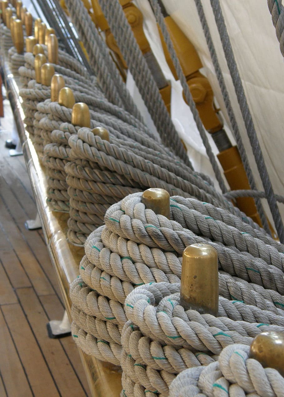 frigate, sailing, ropes, ocean, water, surfing, crossing, ship HD wallpaper