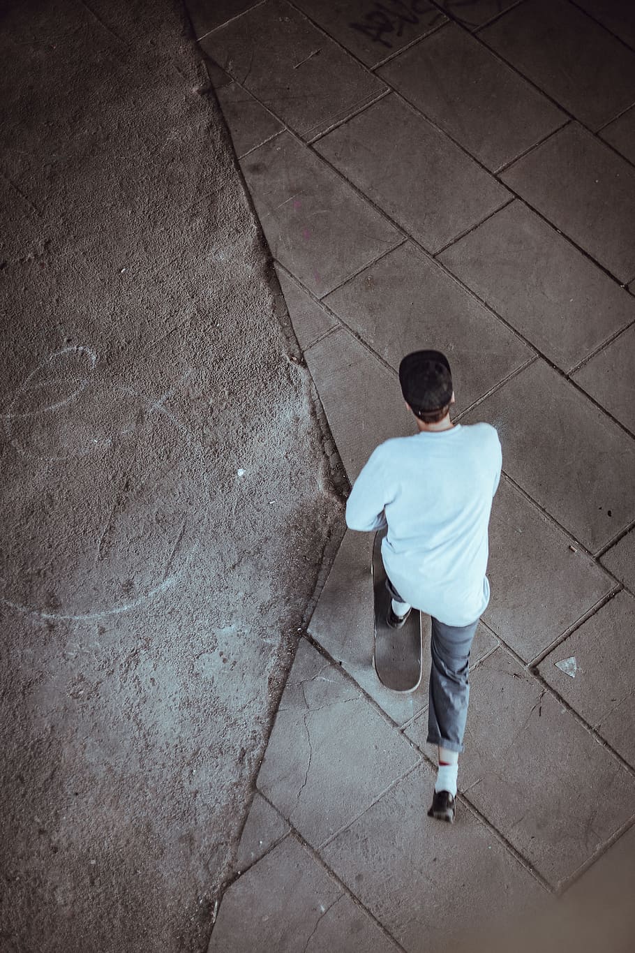 people, man, guy, skateboarding, sport, game, adventure, road HD wallpaper