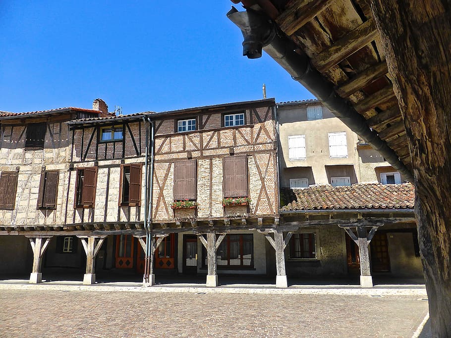 half-timbered, house, facade, old, architecture, heritage, historic HD wallpaper