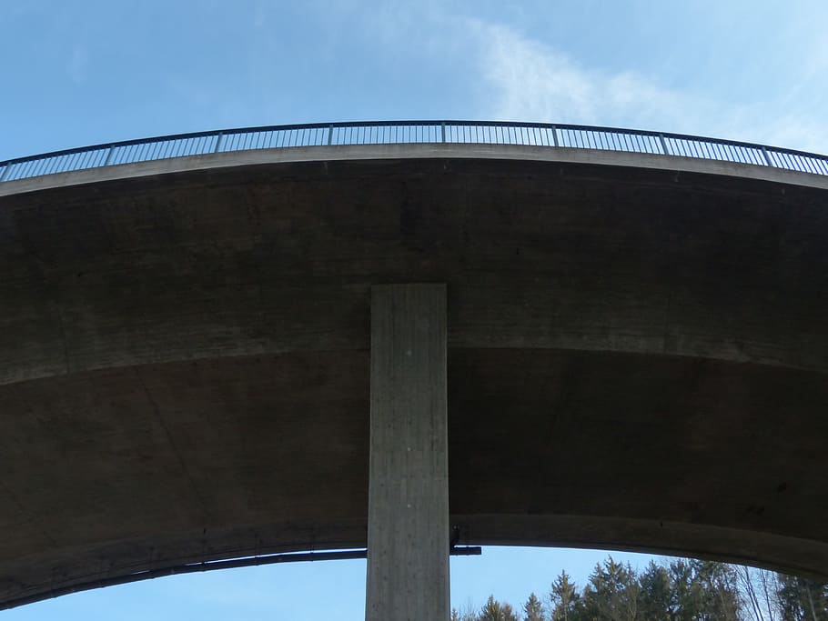 Bridge, Road, Road, Curve, Road Construction, architecture HD wallpaper