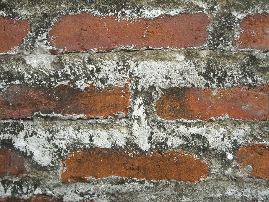 wall, brick, cement, sand, red, textured, built structure, architecture HD wallpaper