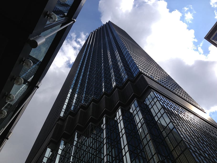 Building, City, Architecture, Skyscraper, business, downtown HD wallpaper