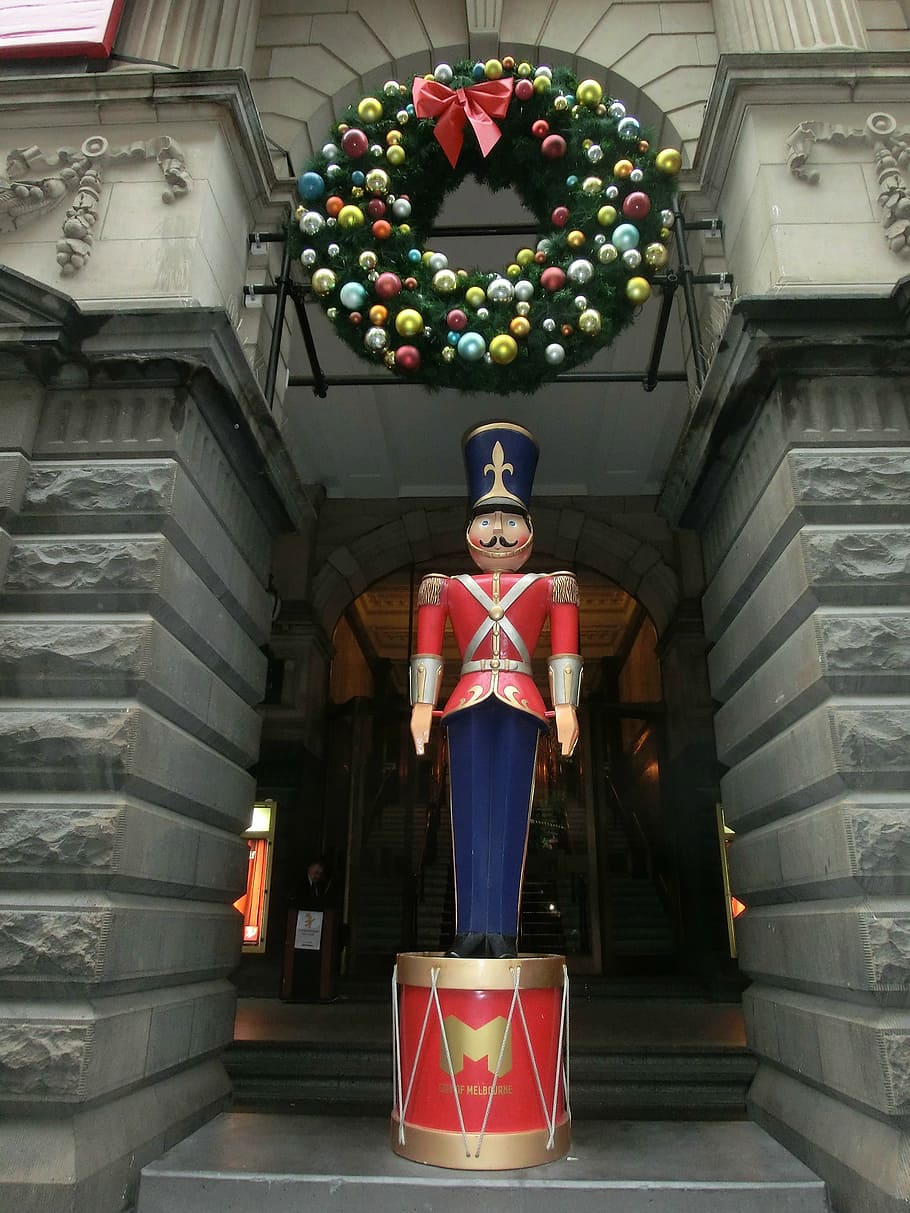 christmas, deco, soldier, architecture, built structure, human representation HD wallpaper