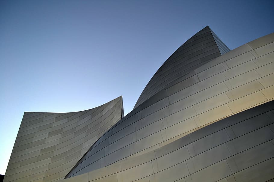 gray concrete stadium, concrete wall, architecture, building HD wallpaper