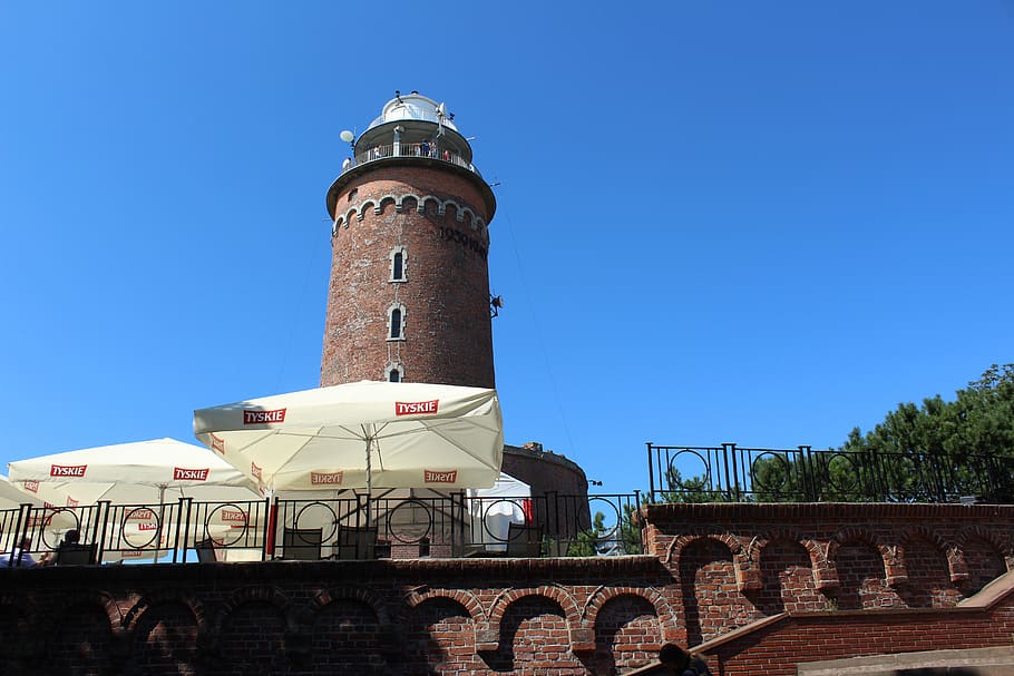 lantern, kołobrzeg, monuments, building, built structure, architecture HD wallpaper