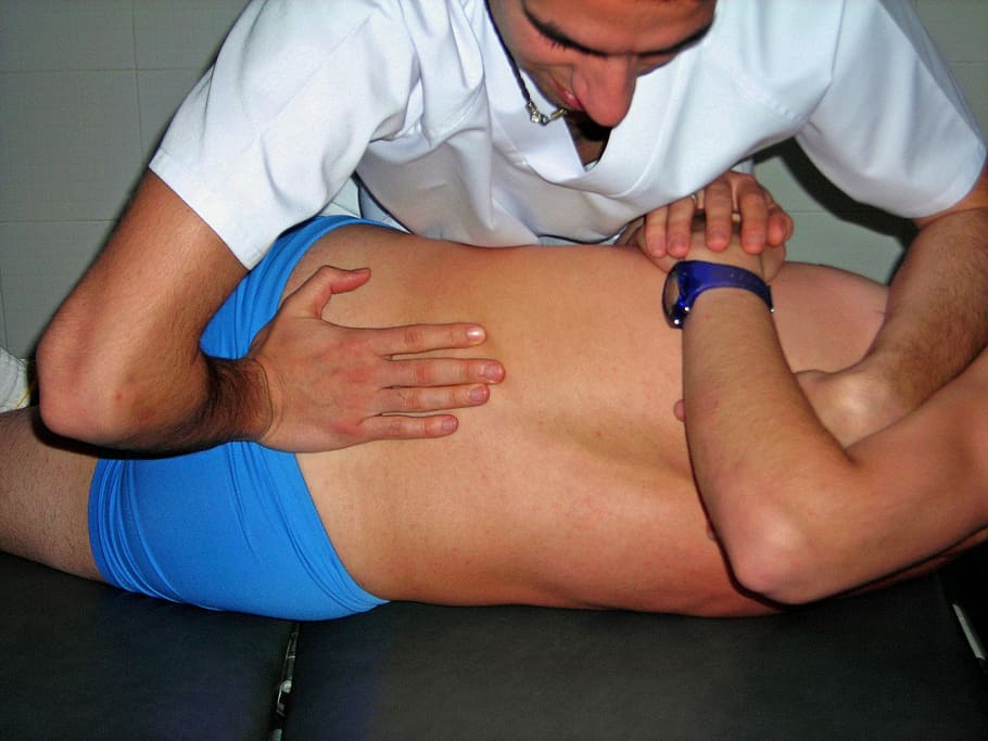 man massaging person, Osteopathy, Handling, Therapy, exercising HD wallpaper
