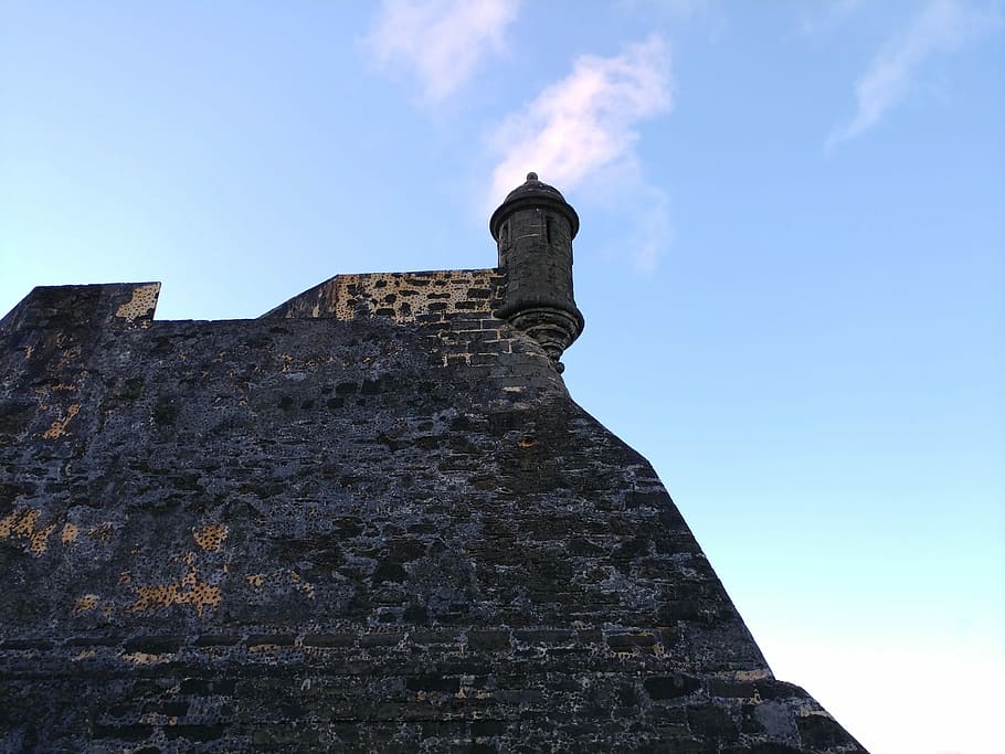 low angle photography of concrete building, El Morro, Fortress