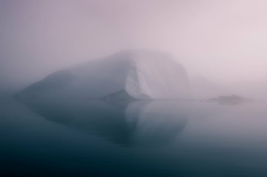 white ice berg panoramic photo, iceberg, antarctic, landscape HD wallpaper