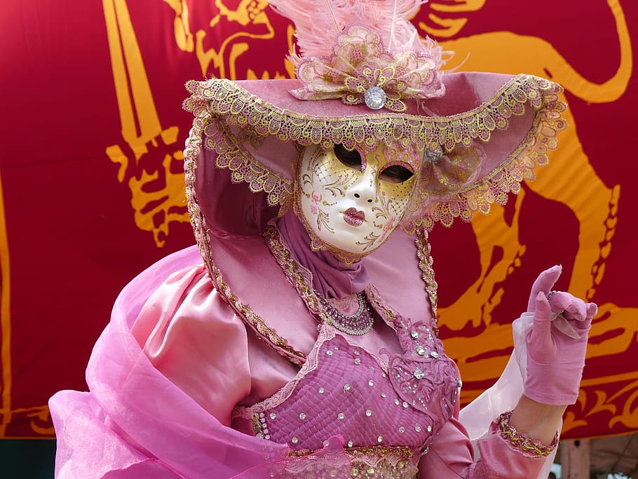 Mask Of Venice, Carnival Of Venice, masks, mask - disguise, cultures, HD wallpaper
