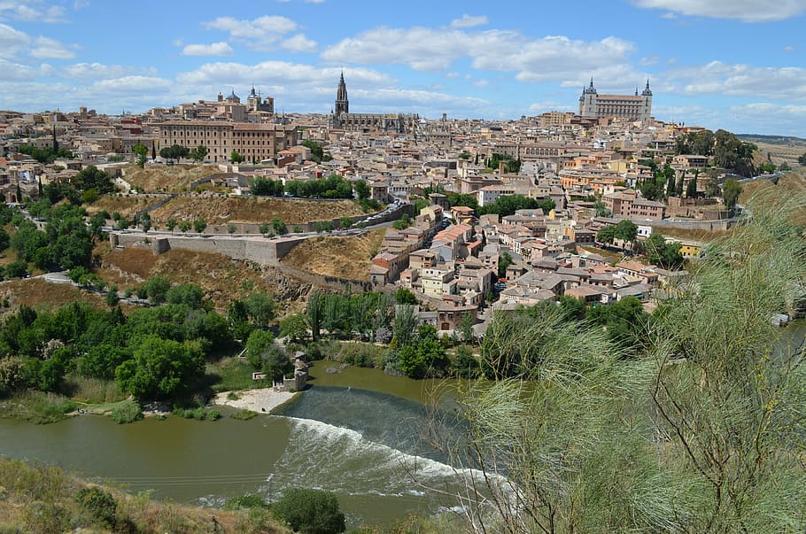 toledo, spain, architecture, old, town, built structure, building exterior HD wallpaper