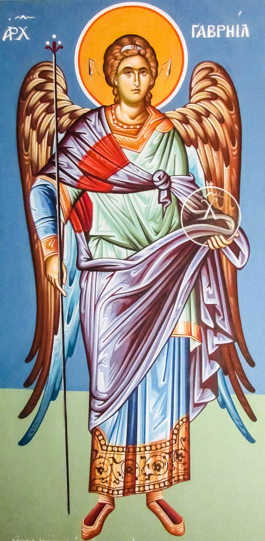 Gabriel, Angel, Religion, Heaven, Wings, guardian, iconography