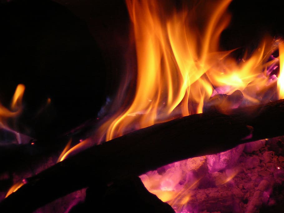 fire, flame, campfire, wood, burn, ignite, heat, burning, heat - temperature HD wallpaper