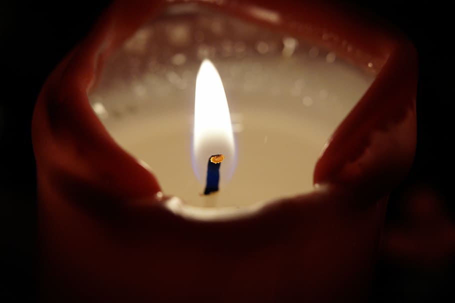 flame, candle, candle flame, fire, advent, burn, light, bright HD wallpaper