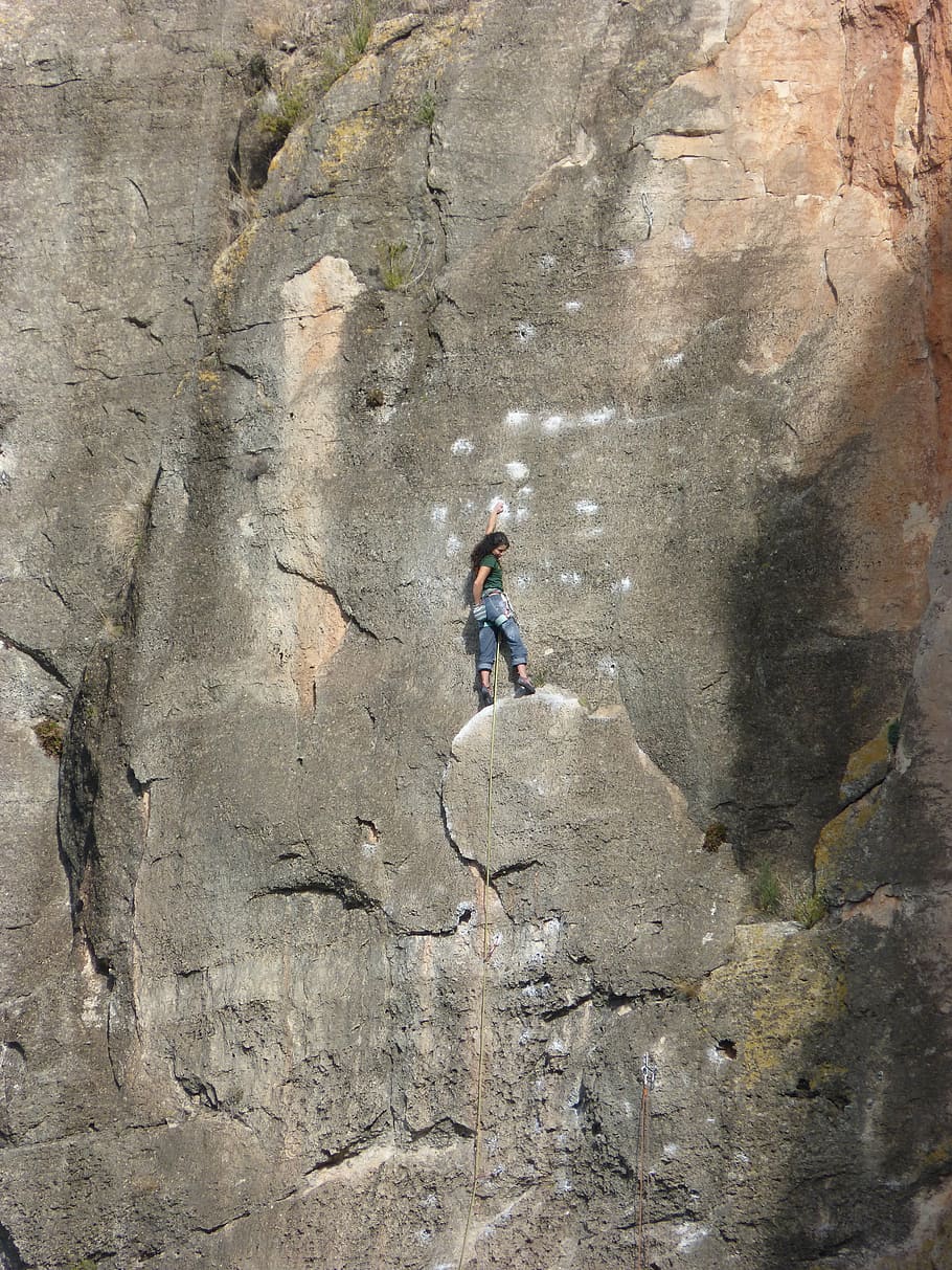 Hd Wallpaper Escalation Climber Rock Wall Siurana Scalar Rock Object Wallpaper Flare