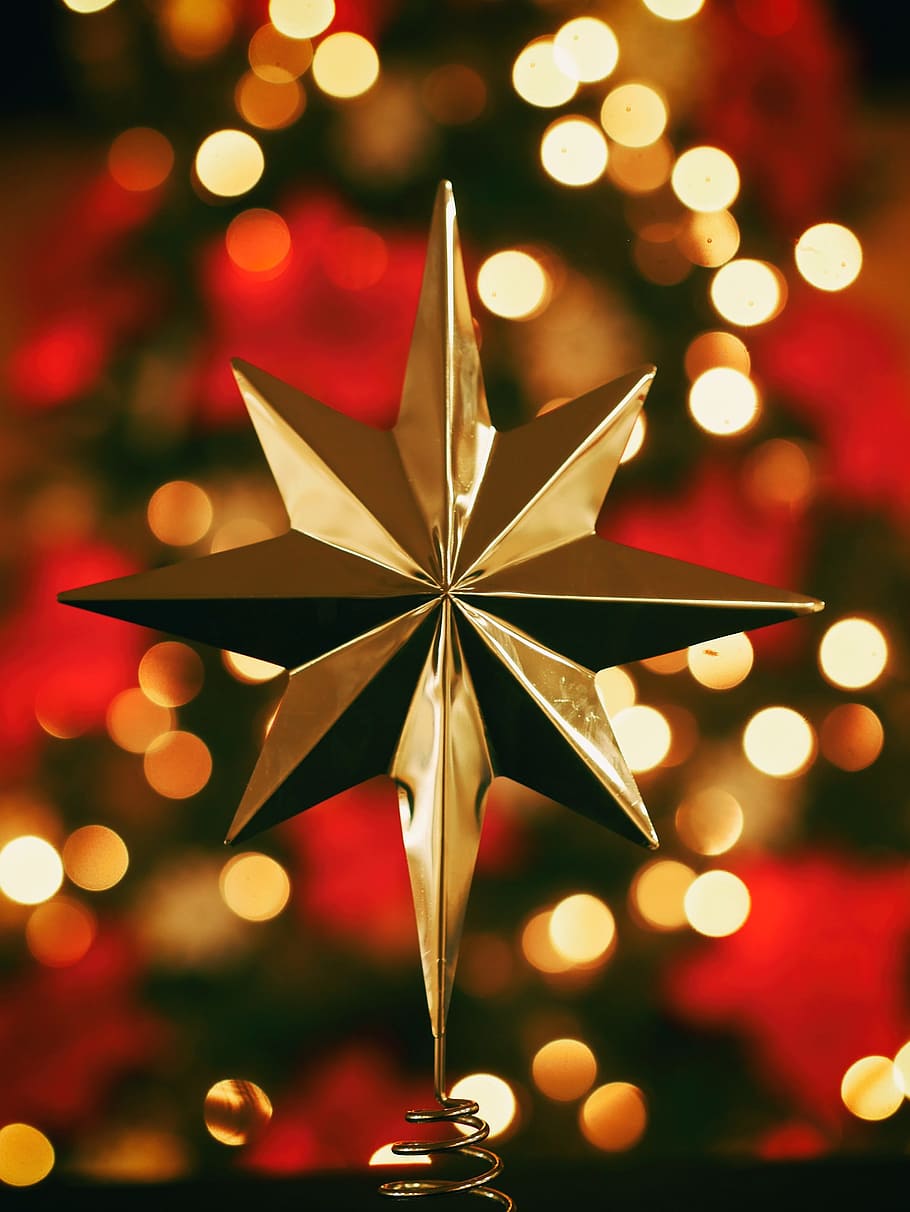 star, spring, decor, light, christmas, holiday, christmas decoration HD wallpaper