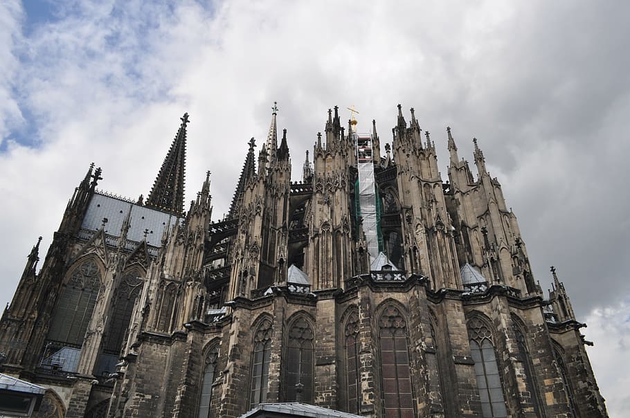 cathedral, high, nice, construction, place of worship, religion HD wallpaper