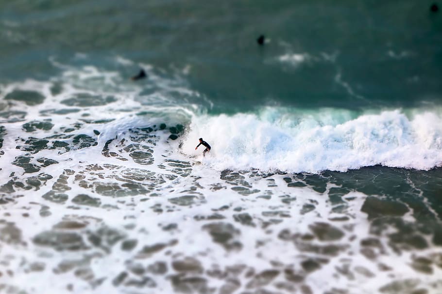 surfing, waves, water, ocean, sea, breakwater, shorebreak, sport HD wallpaper