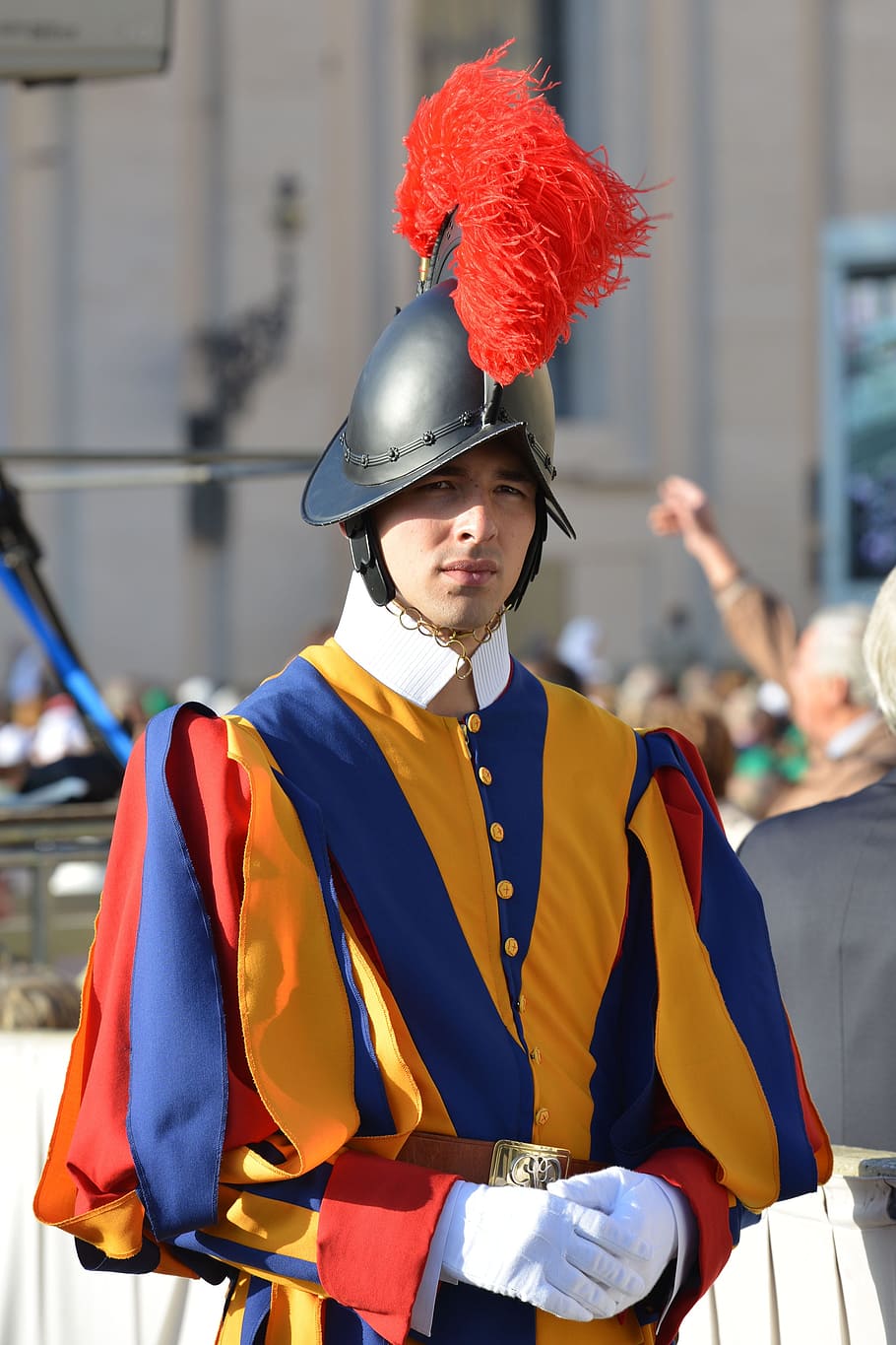 swiss guard, rome, vatican, pope, st peter's basilica, italy