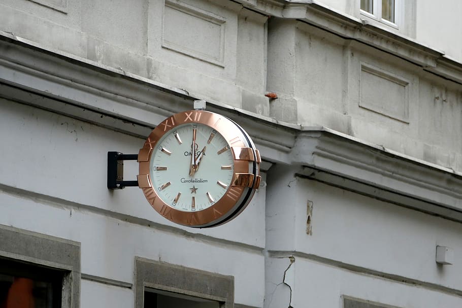 time, clock, architecture, maribor, slovenia, built structure HD wallpaper