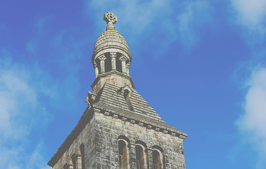 gray concrete church, architecture, cathedral, famous Place, religion HD wallpaper