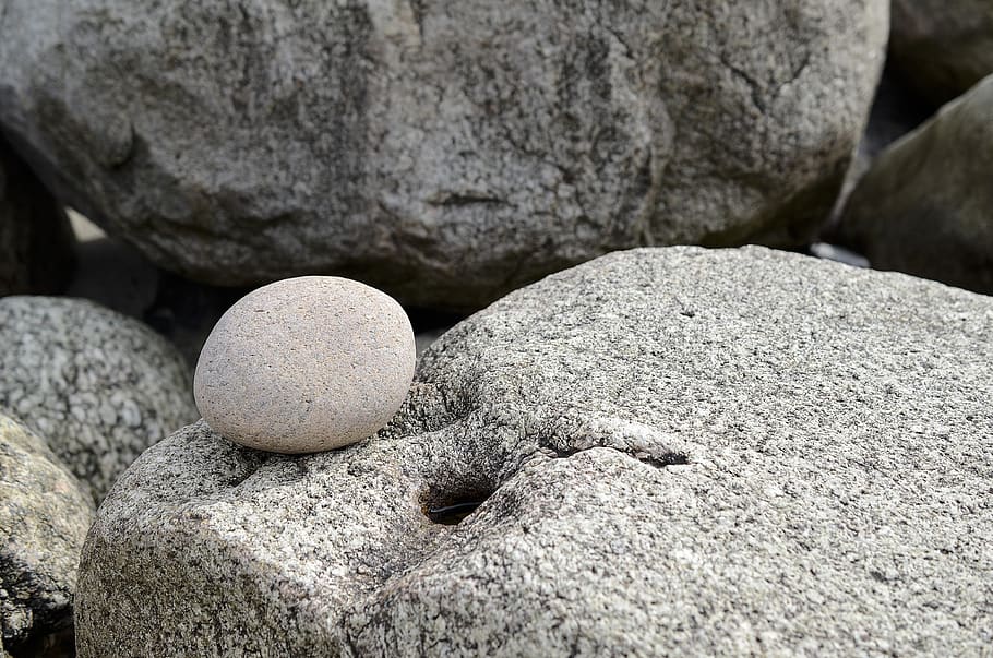 nature, stone, summer, rock, solid, textured, no people, rock - object HD wallpaper