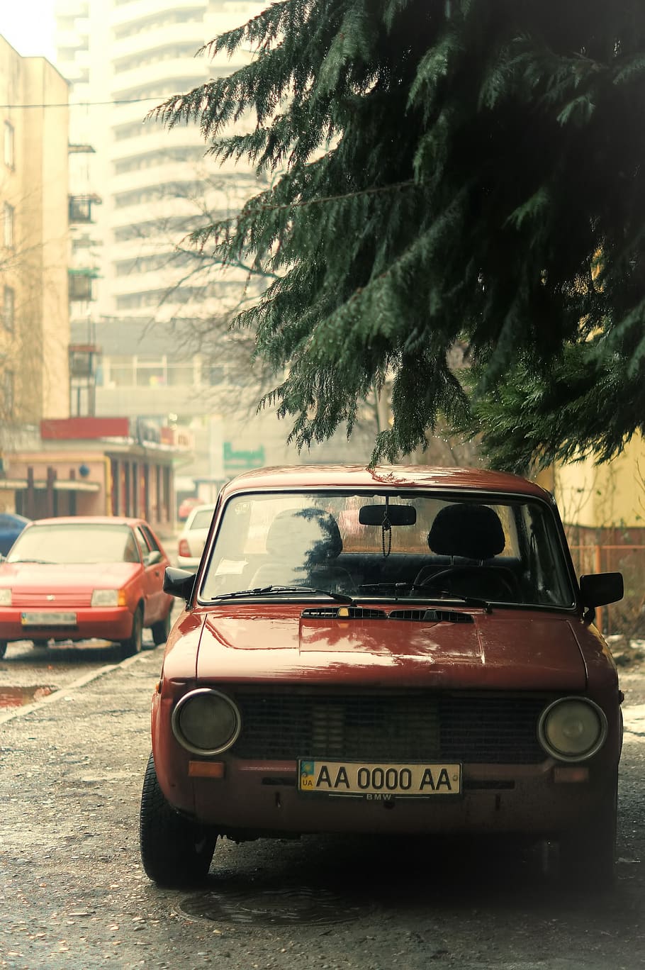 machine, rain, yard, car, mode of transportation, motor vehicle HD wallpaper